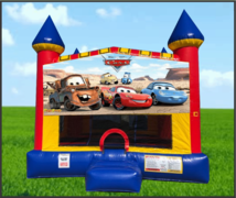 Cars Large 15x15 Castle Bouncer Cars Large 15x15 Castle Bouncer