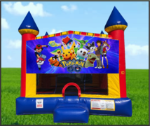 Pokemon Large 15 x 15 Castle Bouncer Pokemon Large 15 x 15 Castle Bouncer