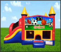 Sports Combo Castle w/Slide Sports Combo Castle w/Slide