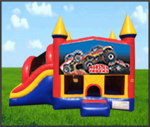 Monster Truck Castle Combo Slide Monster Truck Castle Combo Slide