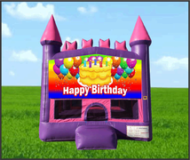 Pink Castle Happy Birthday Cake Pink Castle Happy Birthday Cake