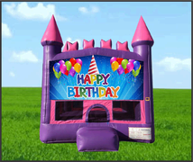 Pink Castle Happy Birthday Hat Pink Castle Happy Birthday Hat