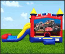 Monster Truck 4 in 1 Combo Dry Slide Monster Truck 4 in 1 Combo Dry Slide