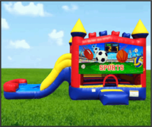 Sports 4 in 1 Combo Dry Slide Sports 4 in 1 Combo Dry Slide