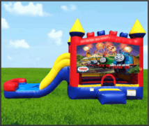Train 4 in 1 Combo Waterslide Train 4 in 1 Combo Waterslide
